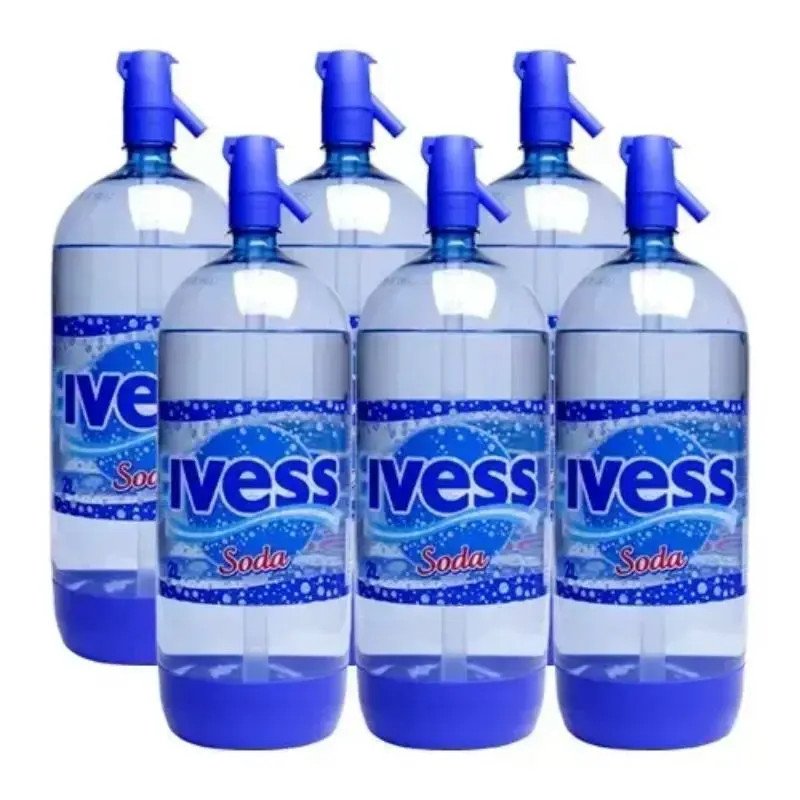 Sifón Soda IVESS MAX Descartable 6x2LT