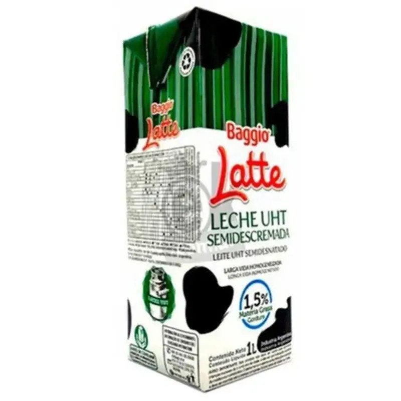 Pack Leche LATTE BAGGIO DES 8x1000